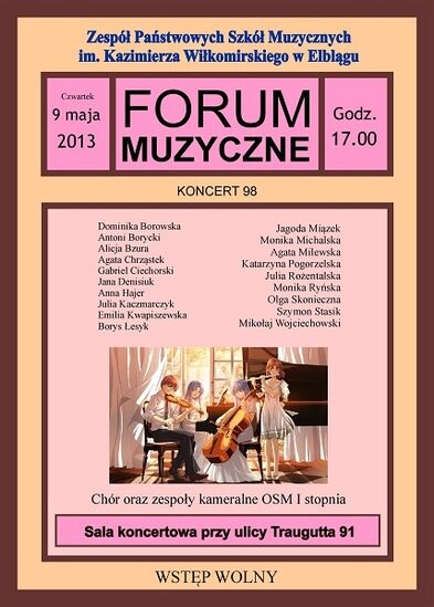 98. Forum Muzyczne