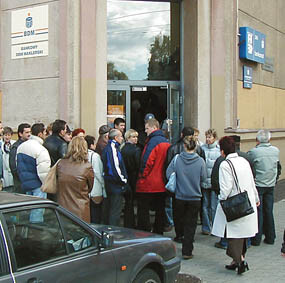 W kolejce...