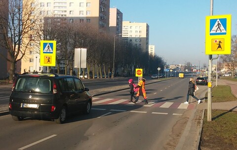 Aby przejście było bezpieczne