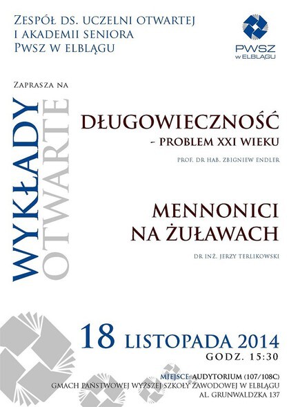 Akademia Seniora zaprasza na wykład