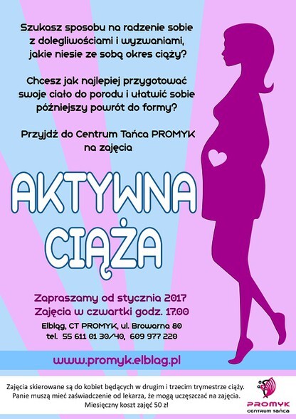 Aktywna mama – zajęcia dla kobiet w ciąży