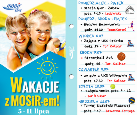 Aktywne Wakacje z MOSiR-em