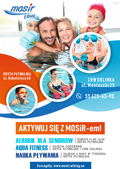 Aktywuj się z MOSiR-em w wodzie