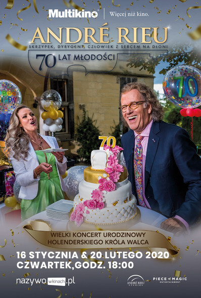 André Rieu, czyli 70 lat młodości wkrótce w Multikinie