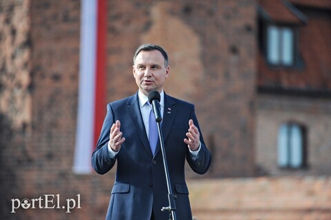 Dzisiaj do Elblaga przyjeżdża prezydent RP