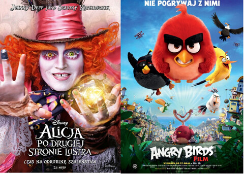 Angry Birds i Alicja w Multikinie