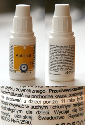 Aphtin - o co chodzi?