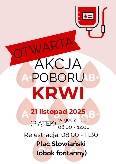 Krwiobus na placu Słowiańskim