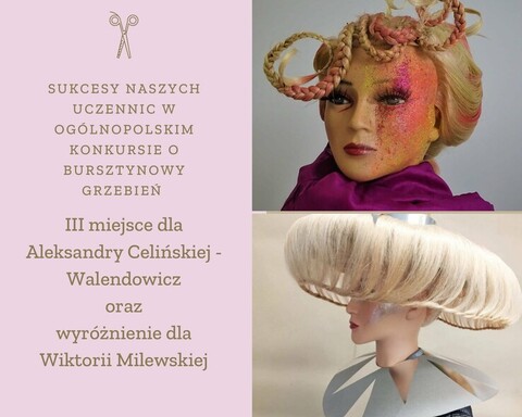 Bursztynowe sukcesy uczennic