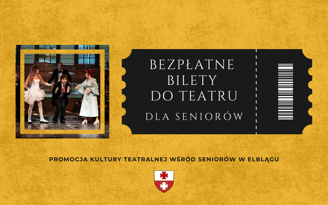 Bezpłatne bilety dla seniorów do teatru