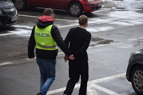 Aresztowany za rozboje i kradzieże