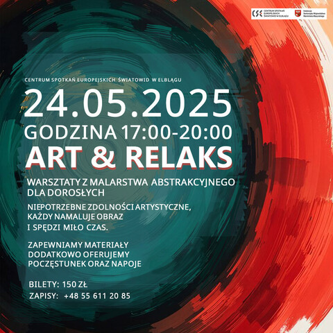 Art & Relaks – Warsztaty Malarstwa Abstrakcyjnego dla Dorosłych