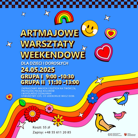 ARTMAJOWE – Weekendowe Warsztaty Pełne Wiosny