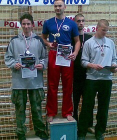 Medale dla Elbląskiego Klubu Karate (kick boxing)