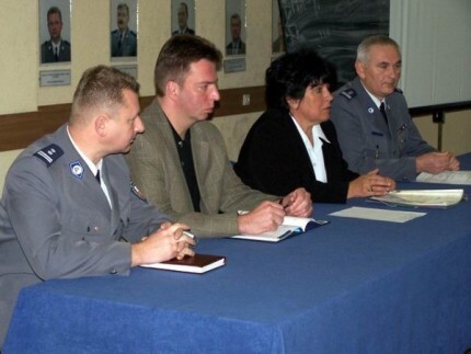 Audytorzy w policji