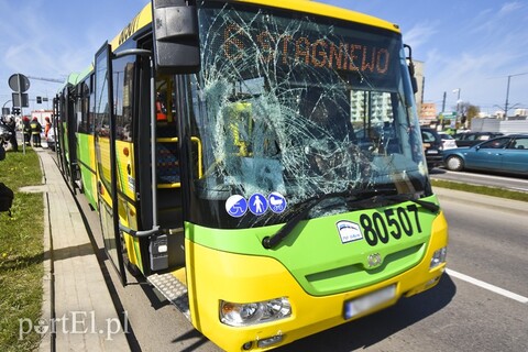 Autobus uderzył w rowerzystę, to dzisiaj już trzecie potrącenie!