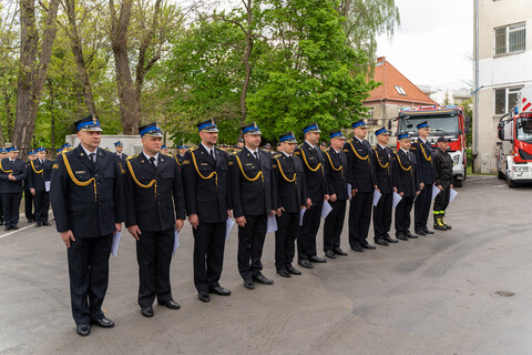 Awanse i nagrody dla strażaków