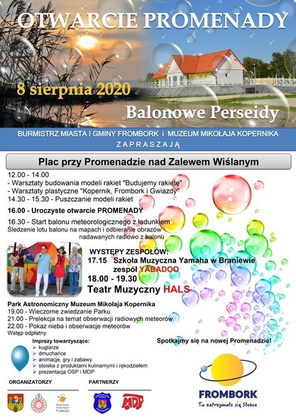 Balony nad Fromborkiem