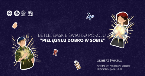 Betlejemskie Światło Pokoju w Elblągu