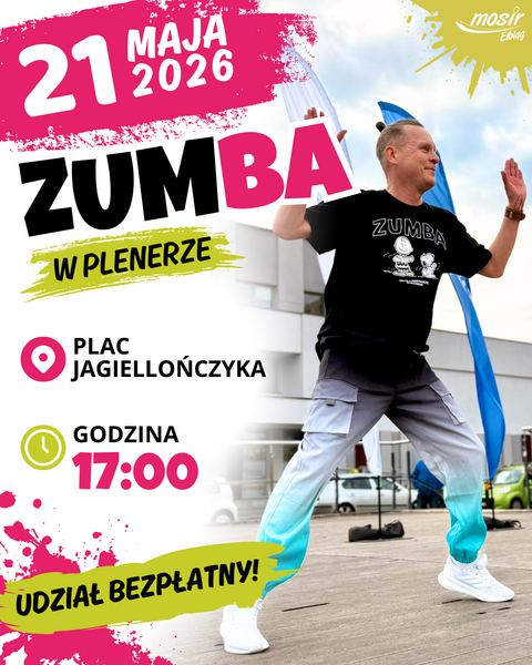 Bezpłatna zumba w plenerze