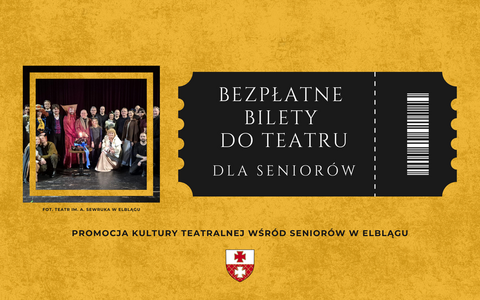 Bezpłatne bilety do teatru dla elbląskich seniorów