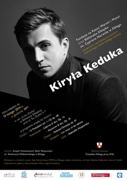 Białoruski pianista z koncertem w Elblągu