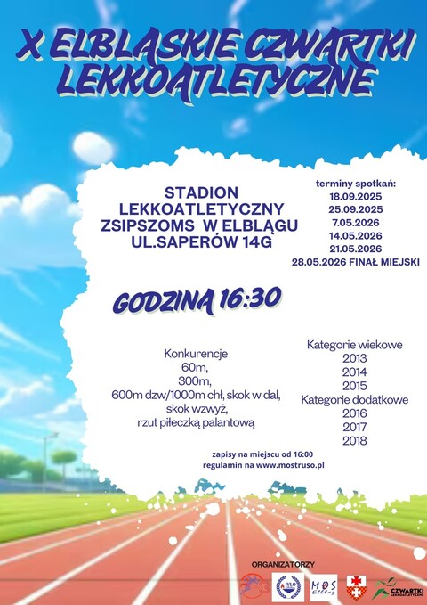 Biegaj, skacz i rzucaj. Czwartek z lekkoatletyką