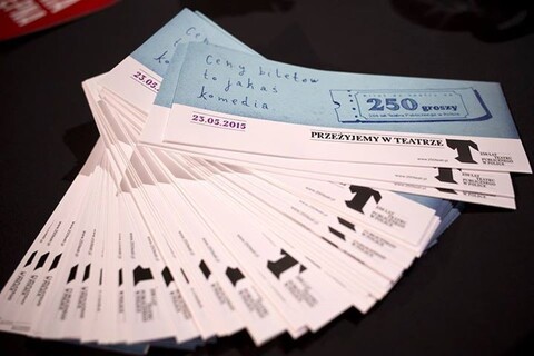 Bilet do teatru za 250 groszy!