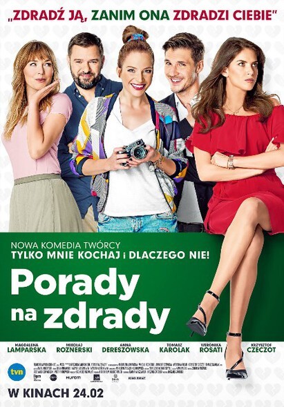 Bilety na film „Porady na zdrady” już w sprzedaży