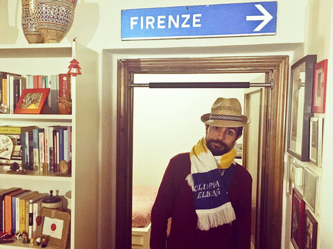 Kibic Olimpii z dalekiej Florencji