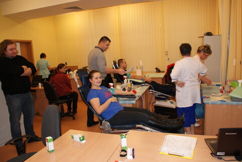 Blisko 20 litrów krwi trafi do potrzebujących