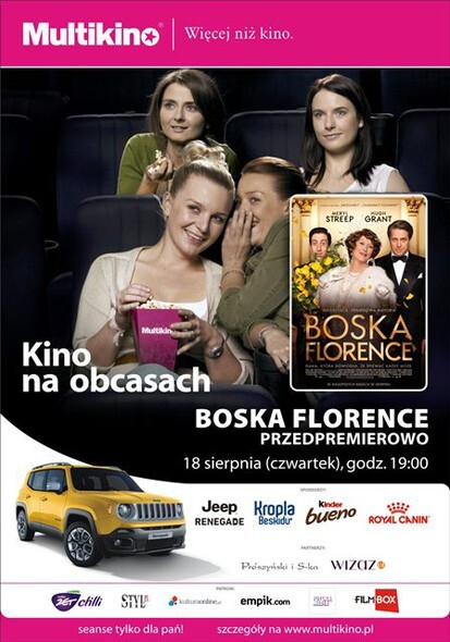 „Boska Florence” przedpremierowo 18 sierpnia w cyklu „Kino na Obcasach”