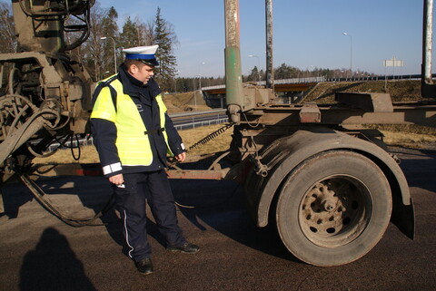 Braniewo: policyjne działania Bus&Truck