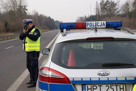 Braniewo: Policyjne działania Prędkość