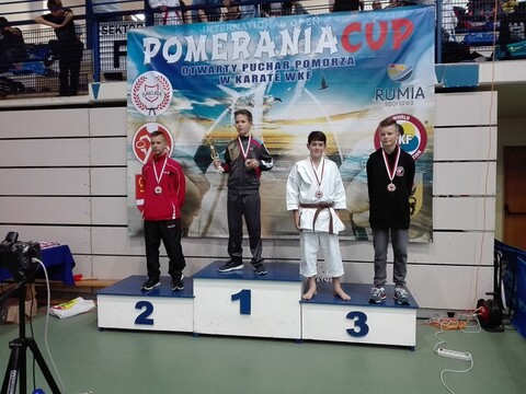 Brązowy medal dla Franka Zamojcina (karate) 