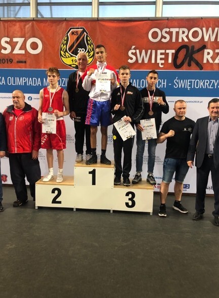 Brązowy medal Nikodema Bujalskiego (boks) 
