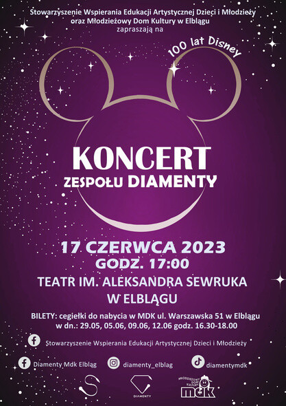 Brązowy aplauz dla zespołu Diamenty