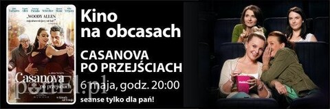 „Casanova po przejściach” w cyklu „Kino na obcasach”