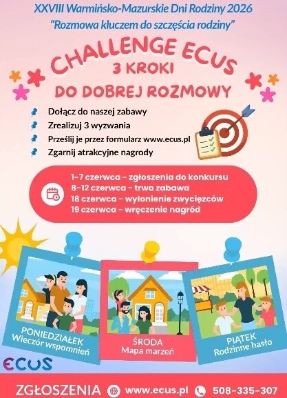 Challenge ECUS „3 kroki do dobrej rozmowy”