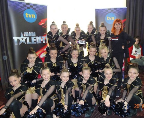 Cheerleaderki w Mam Talent