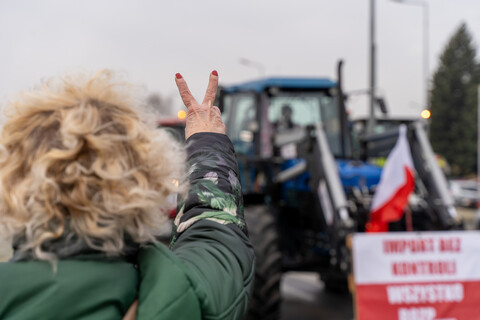 Potrzebujemy konkretnych rozwiązań. Rolnicy protestowali na ulicach Elbląga