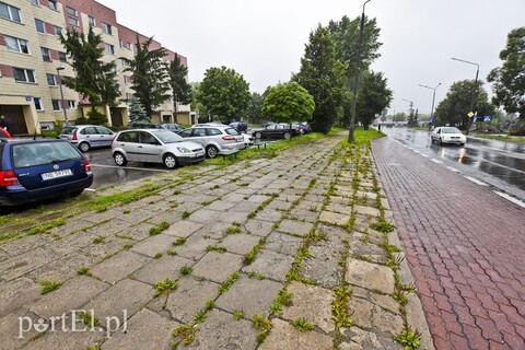 Chodnik przy Odrodzenia będzie jak nowy