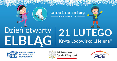 Chodź na łyżwy w Elblągu