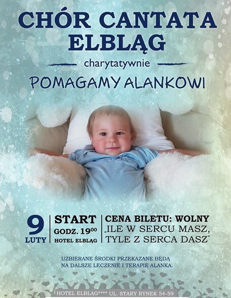 Chór Cantata zaśpiewa dla Alanka