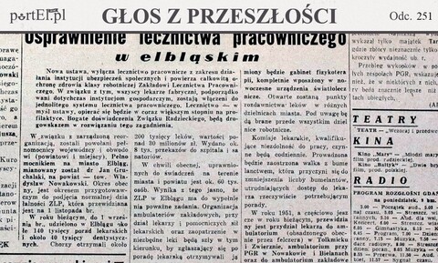 Chorzy otrzymali około 200 tysięcy leków (Głos z przeszłości, odc. 251)