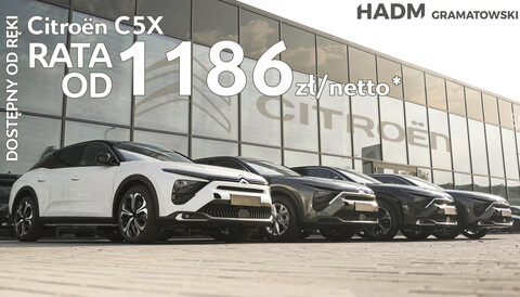 Citroën C5 - Najbardziej komfortowa limuzyna dostępna od ręki!