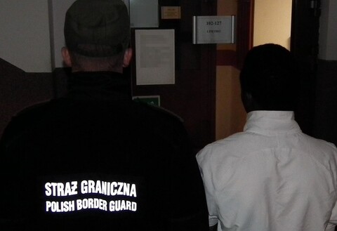 Cudzoziemcy zatrzymani na przejściu w Gronowie