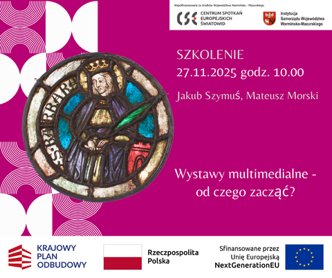 Cyfrowe dziedzictwo w praktyce - bezpłatne webinary, warsztaty i szkolenia w Elblągu