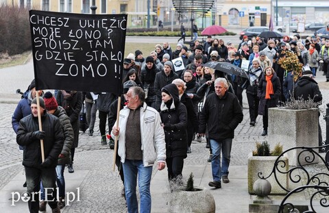 Czarny protest ponownie w Elblągu