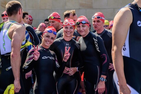 Czekając na triathlonistów